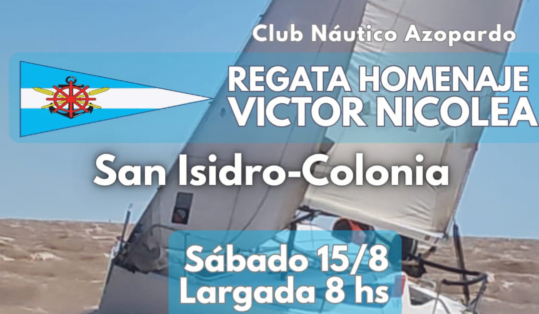 Regata homenaje Victor Nicolea
